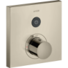 Bateria termostatyczna do 1 odbiornika, kwadratowa, podtynkowa Nikiel Polerowany ShowerSelect AXOR 36714830