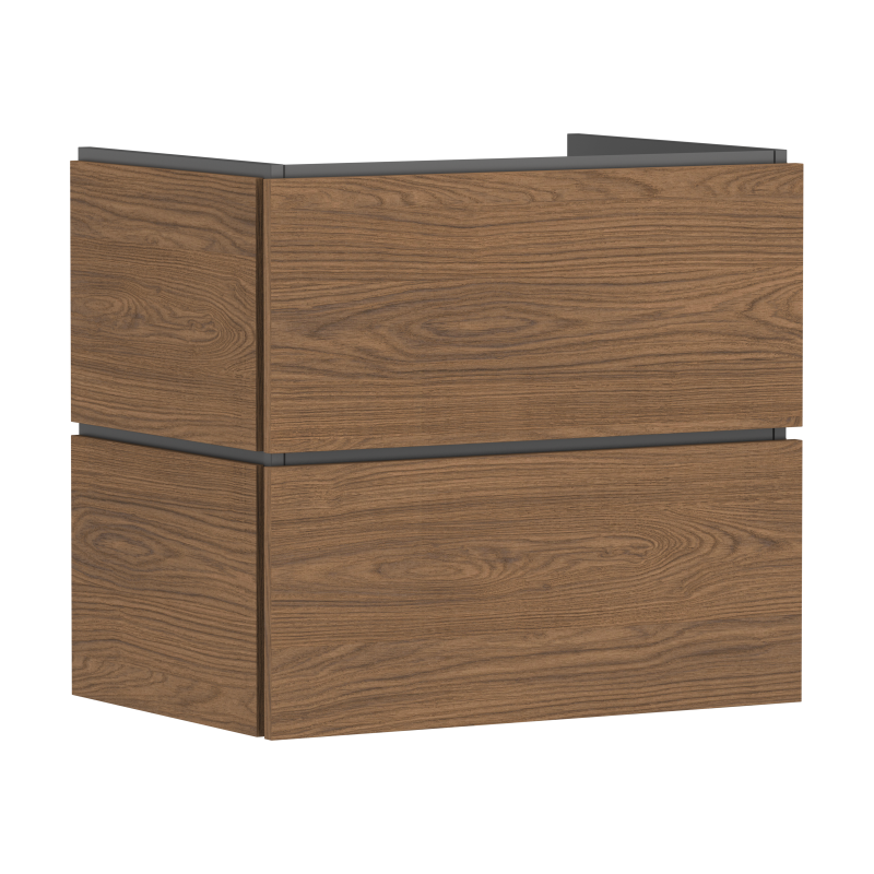 Szafka pod umywalkę wiszącą z 2 szufladami PushOpen 680/470 null Xilesa E HANSGROHE 54295550