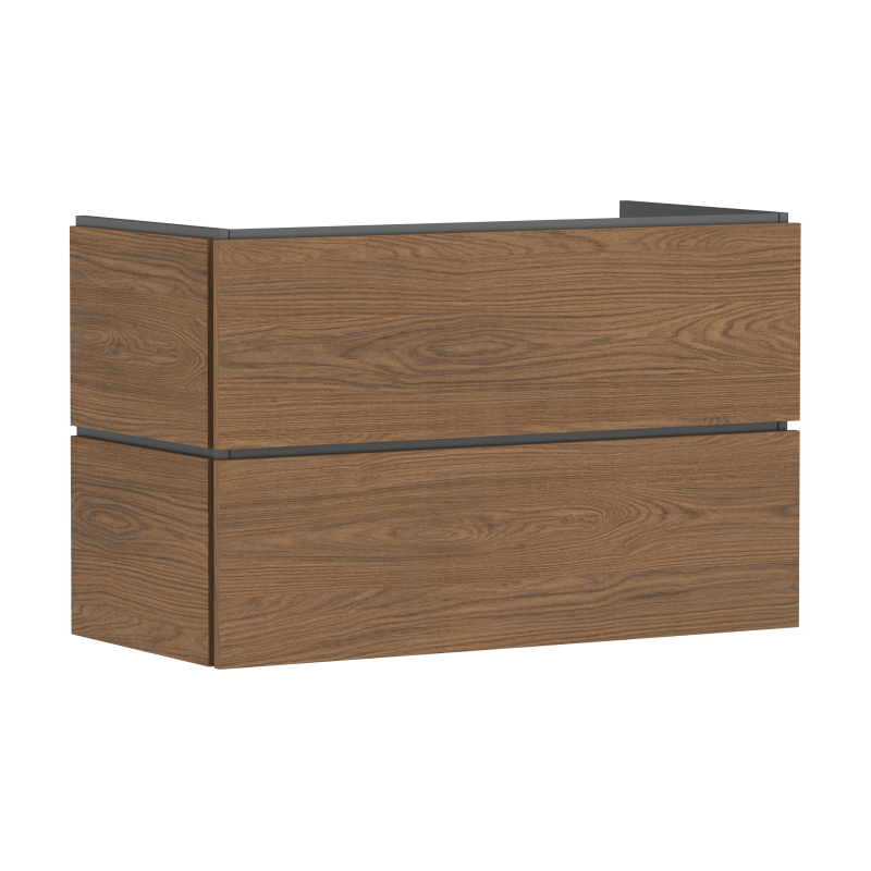 Szafka pod umywalkę wiszącą z 2 szufladami PushOpen 980/470 null Xilesa E HANSGROHE 54297550