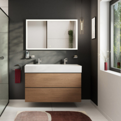 Szafka pod umywalkę wiszącą z 2 szufladami PushOpen 1180/470 null Xilesa E HANSGROHE 54298550