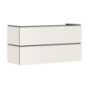 Szafka pod umywalkę wiszącą z 2 szufladami PushOpen 1180/470 Piaskowy Beż Matowy Xilesa E HANSGROHE 54298780