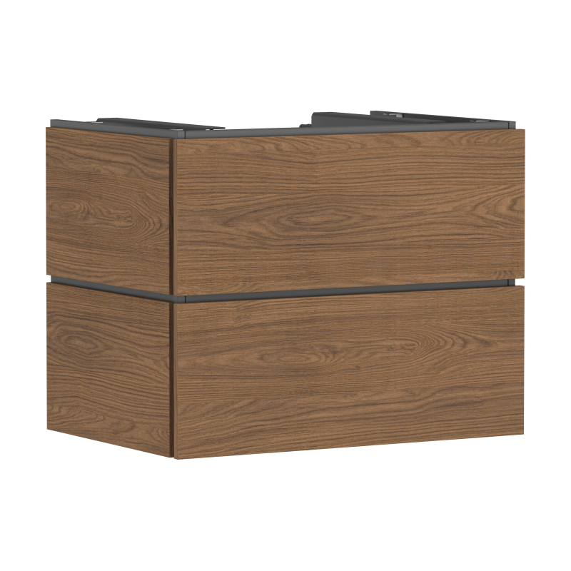 Szafka pod szlifowaną umywalkę wpuszczaną w blat/nablatową z 2 szufladami 780/550 null Xilesa E HANSGROHE 54299550