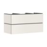 Szafka pod umywalkę wpuszczaną w blat/nablatową z 2 szufladami 1180/550 Piaskowy Beż Matowy Xilesa E HANSGROHE 54303780