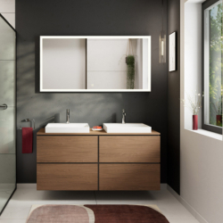 Szafka pod szlifowaną umywalkę wpuszczaną w blat/nablatową z 4 szufladami 1375/550 null Xilesa E HANSGROHE 54305550