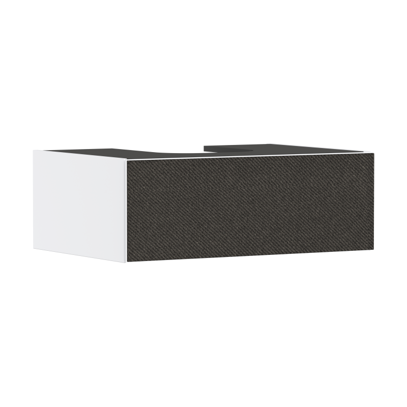 Szafka pod szlifowaną umywalkę wpuszczaną w blat/nablatową z 1 szufladą 780/550, Biały Matowy Xevolos E HANSGROHE 54310660