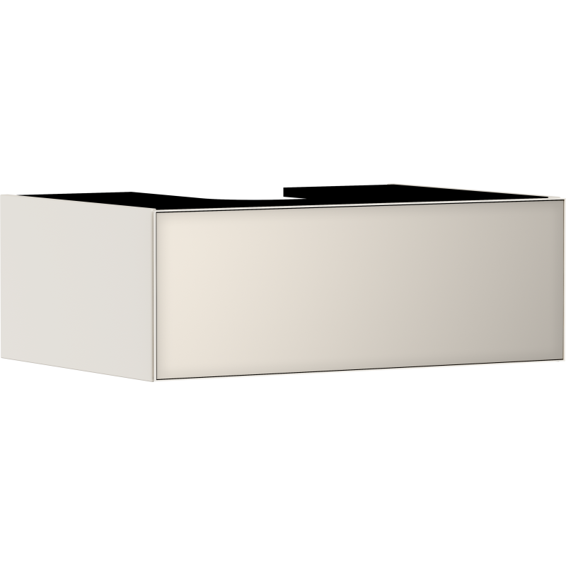 Szafka pod umywalkę wpuszczaną w blat/nablatową z 1 szufladą 780/550, Piaskowy Beż Matowy Xevolos E HANSGROHE 54311790
