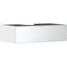 Szafka pod szlifowaną umywalkę wpuszczaną w blat/nablatową z 1 szufladą 980/550, Biały Matowy Xevolos E HANSGROHE 54313320