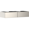 Szafka pod umywalki wpuszczane w blat/nablatowe z 2 szufladami 1370/550, Piaskowy Beż Matowy Xevolos E HANSGROHE 54317790