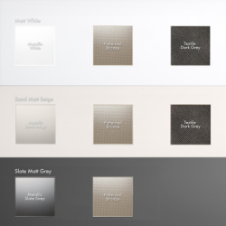 Szafka pod umyw wpuszczaną/nablatową po lewej stronie z 2 szufladami 1370/550, Szary Łupek Matowy Xevolos E HANSGROHE 54321770