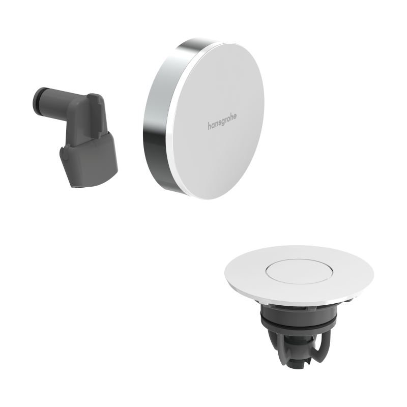 Element zewnętrzny do syfonu wannowego z napełnianiem przez przelew Exafill HANSGROHE 58119000