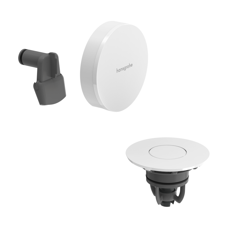 Element zewnętrzny do syfonu wannowego z napełnianiem przez przelew Exafill HANSGROHE 58119700