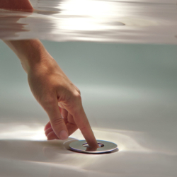 Kompletny syfon wannowy z przelewem Chrom Flexaplus HANSGROHE 58154000