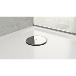 Element zewnętrzny syfonu do brodzika prysznicowego Chrom RainDrain Staro HANSGROHE 60058000