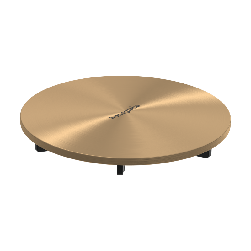 Element zewnętrzny syfonu do brodzika prysznicowego Brąz Szczotkowany RainDrain Staro HANSGROHE 60058140