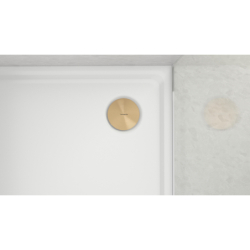 Element zewnętrzny syfonu do brodzika prysznicowego Brąz Szczotkowany RainDrain Staro HANSGROHE 60058140