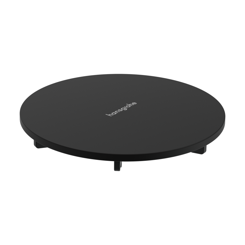 Element zewnętrzny syfonu do brodzika prysznicowego Czarny Matowy RainDrain Staro HANSGROHE 60058670