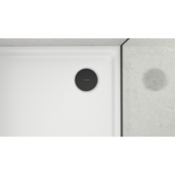 Element zewnętrzny syfonu do brodzika prysznicowego Czarny Matowy RainDrain Staro HANSGROHE 60058670