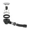 Zestaw podstawowy syfonu do brodzika prysznicowego RainDrain Staro HANSGROHE 60090180