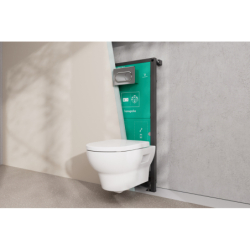 Miska wisząca WC 540 AquaChannel Flush Biały GladeLake S HANSGROHE 60106450