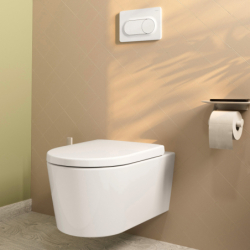 Deska WC, SoftClose, QuickRelease Biały GladeLake S HANSGROHE 60112450