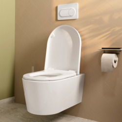 Deska WC, SoftClose, QuickRelease Biały GladeLake S HANSGROHE 60112450