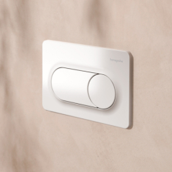 Set stelaż podtynk. iFrame przycisk Original S miska WC EluPura z deską WC Biały Elupura Original S HANSGROHE 60302450