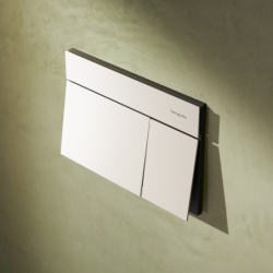 Set stelaż podtynk. iFrame przycisk Element E i miską WC EluPura S z deską WC Biały mat Elupura S HANSGROHE 60303700