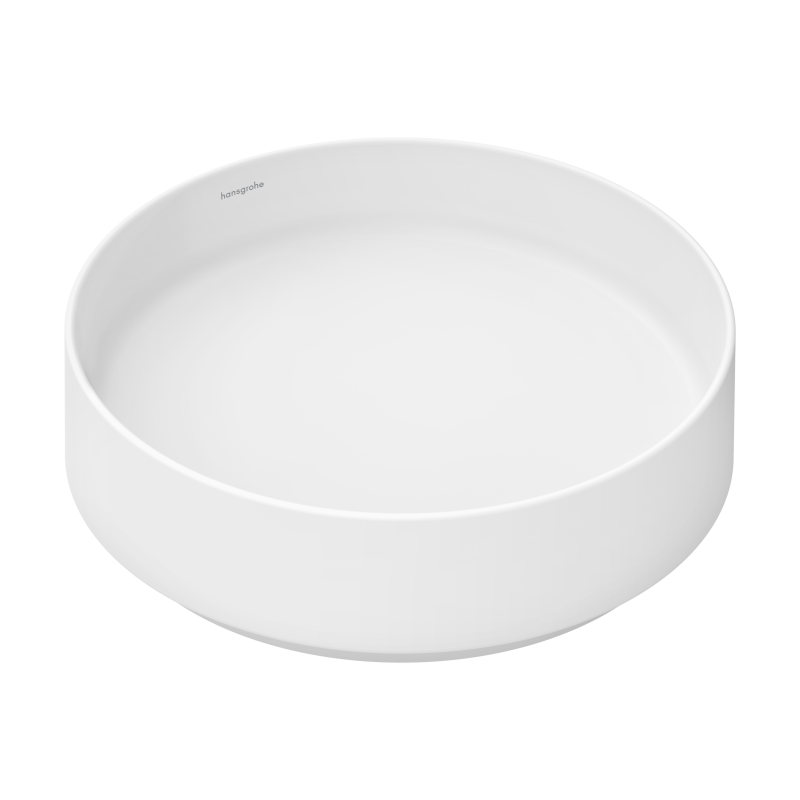 Umywalka nablatowa 400/400 bez otworu na baterię, bez przelewu Biały Matowy Xuniva Evo S HANSGROHE 60323700