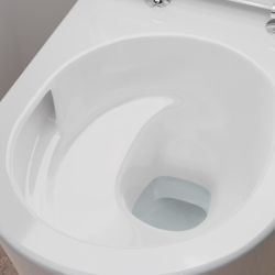 Miska wisząca WC 540, AquaHelix Flush z deską WC, SoftClose, QuickRelease, Slim Biały EluPura S HANSGROHE 60344450