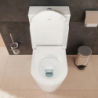 Miska kompaktowa WC 640, przyścienna, odpływ poziomy/pionowy, AquaFall Flush, HygieneEffect Biały EluPura S HANSGROHE 62034450