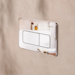 Przycisk spłukujący Chrom iFrame Original Q HANSGROHE 66001000