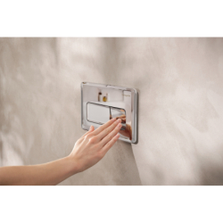 Przycisk spłukujący Chrom iFrame Original Q HANSGROHE 66001000