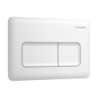 Przycisk spłukujący Biały Matowy iFrame Original Q HANSGROHE 66001700