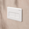 Przycisk spłukujący Biały Matowy iFrame Original Q HANSGROHE 66001700