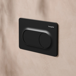 Przycisk spłukujący Czarny Matowy iFrame Original S HANSGROHE 66002670