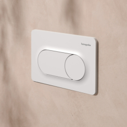 Przycisk spłukujący Biały Matowy iFrame Original S HANSGROHE 66002700