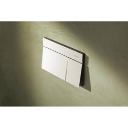 Przycisk spłukujący Biały Matowy iFrame Element E HANSGROHE 66003700