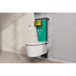 Przycisk spłukujący Złoty Optyczny Polerowany iFrame Element E HANSGROHE 66003990