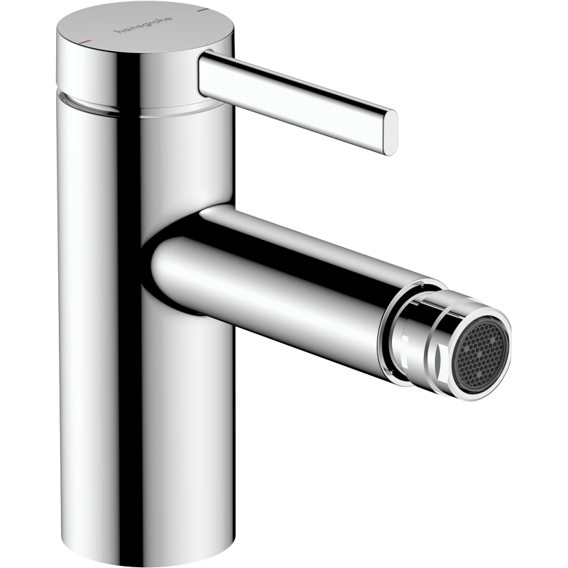 Jednouchwytowa bateria bidetowa z kompletem odpływowym z cięgłem Chrom Zesis S HANSGROHE 74200000