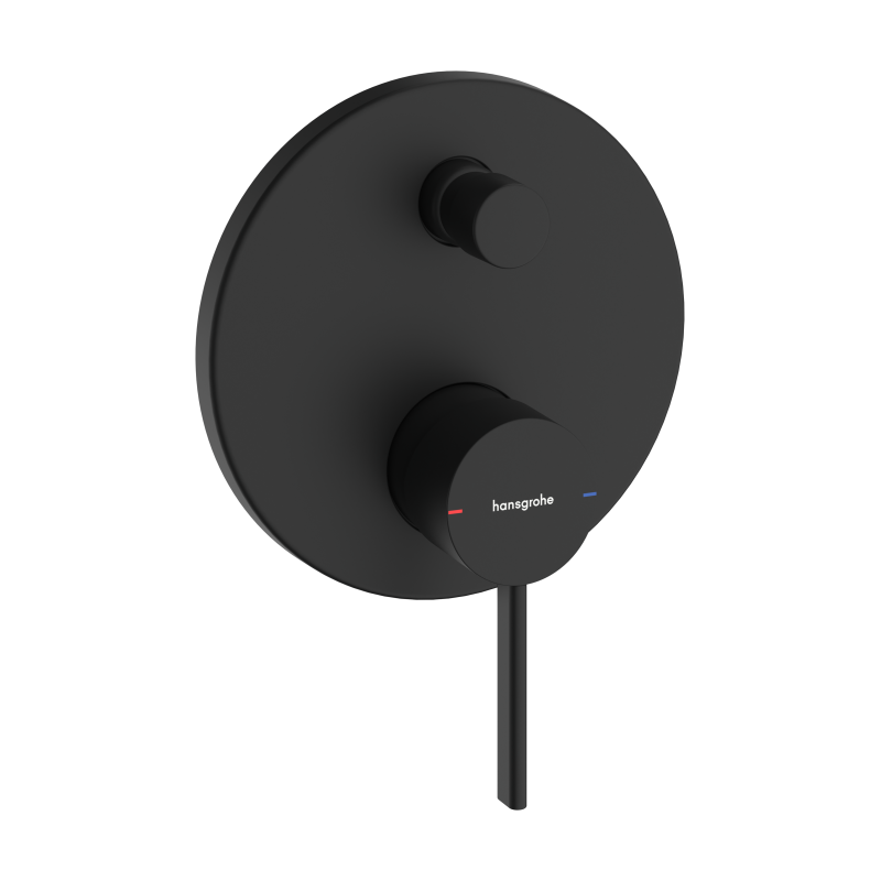 Jednouchwytowa bateria wannowa, podtynkowa do iBox universal Czarny Matowy Zesis S HANSGROHE 74415670