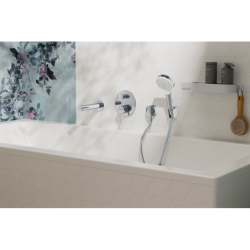 Jednouchwytowa bateria wannowa, podtynkowa do iBox universal Chrom Zesis S HANSGROHE 74416000