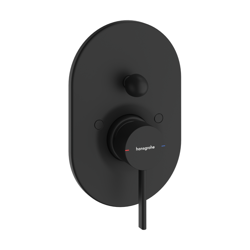 Jednouchwytowa bateria wannowa, podtynkowa Czarny Matowy Zesis S HANSGROHE 74417670