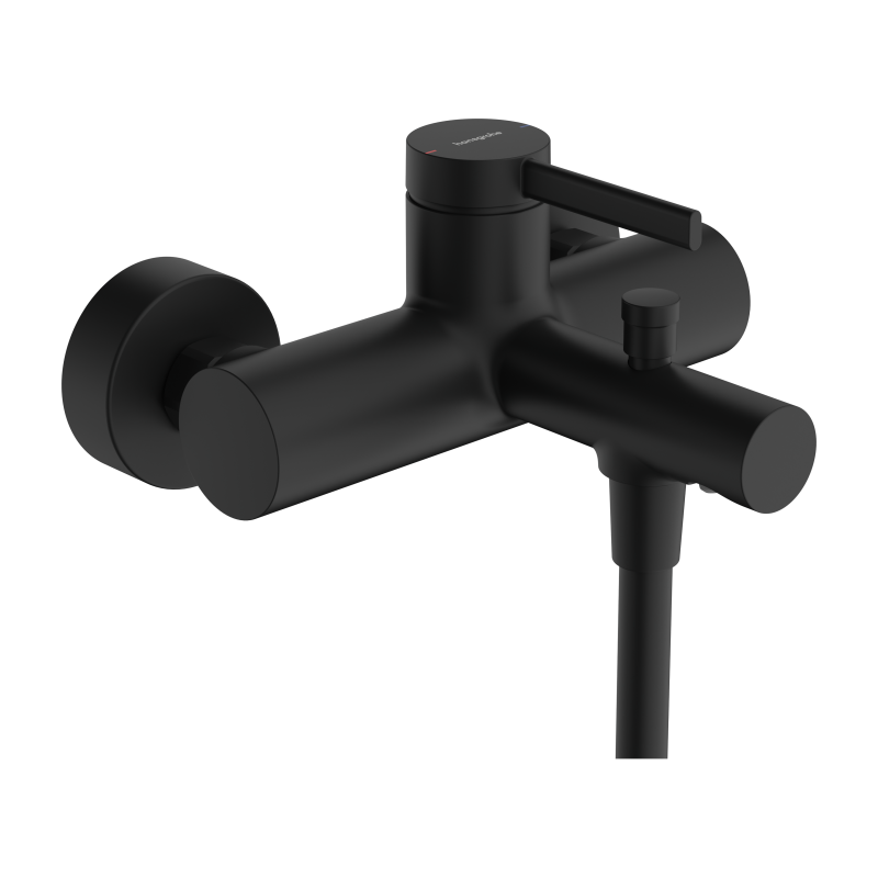 Jednouchwytowa bateria wannowa, natynkowa Czarny Matowy Zesis S HANSGROHE 74420670