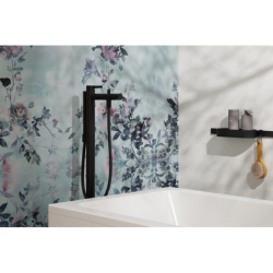 Jednouchwytowa bateria wannowa, wolnostojąca Czarny Matowy Zesis S HANSGROHE 74445670