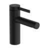 Jednouchwytowa bateria umywalkowa 100 CoolStart z kompletem odpływowym z cięgłem Czarny Matowy Zesis S HANSGROHE 74720670