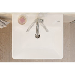 Jednouchwytowa bateria umywalkowa 210 CoolStart z obrotową wylewką i kpl odpływowym Push-Open Chrom Zesis S HANSGROHE 74742000