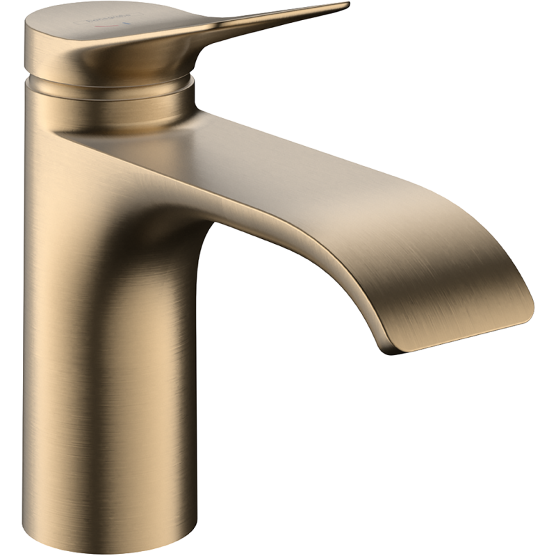 Jednouchwytowa bateria umywalkowa 80 CoolStart bez kompletu odpływowego Brąz Szczotkowany Vivenis HANSGROHE 75015140