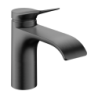 Jednouchwytowa bateria umywalkowa 80 CoolStart bez kompletu odpływowego Czarny Chrom Szczotkowany Vivenis HANSGROHE 75015340