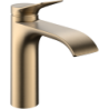 Jednouchwytowa bateria umywalkowa 110 CoolStart z kompletem odpływowym z cięgłem Brąz Szczotkowany Vivenis HANSGROHE 75023140