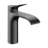 Jednouchwytowa bateria umywalkowa 110 CoolStart bez kompletu odpływowego Czarny Chrom Szczotkowany Vivenis HANSGROHE 75024340